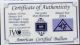 Acb 1grain Platinum 99.  9 Pure Bullion Bar In Certificate Of Authenticity Platinum photo 1