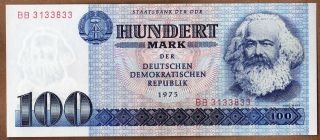 Germany - Democratic Republic - 100 Mark - 1975 - Karl Marx - P31b - Uncirculated photo