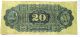 Lima Peru Banknote 20 Soles De Oro June 30 1879.  17 1/2 Cm X 7 5/8 Cm Paper Money: World photo 1