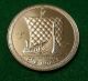 1985 Isle Of Man 1oz Platinum.  9995 1 Noble Viking Ship / Queen Elizabeth Platinum photo 3