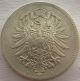 Old Antique Rare Germany 1 Mark 1875 G Silver German Empire (ind67) Germany photo 1