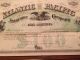 Vintage 1873 Stock Certificate Atlantic And Pacific Ins.  Company Of Chicago Stocks & Bonds, Scripophily photo 9