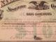 Vintage 1873 Stock Certificate Atlantic And Pacific Ins.  Company Of Chicago Stocks & Bonds, Scripophily photo 7