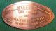 Lpe - 65: Vintage Elongated Cent: 100 Years Of / College Football / 1869 - 1969 Exonumia photo 2