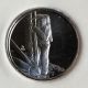 Franklin 1969 Commemorative First Step On The Moon Pure Platinum Mini - Coin Exonumia photo 2
