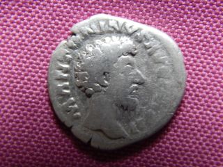 Marcus Aurelius,  Rome,  Ar Denarius,  162 - 163 Ad,  Concordia,  Ric 64 photo