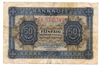 Germany,  50 Pfennig 1948 Vf photo