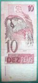 Brazil 10 Reais Note From 1994,  P 245 G,  Signature 37,  Vertical Reverse Paper Money: World photo 1