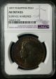 1897 Philippine Silver Peso Ngc Au Details Surface Hairlines Mexico photo 1
