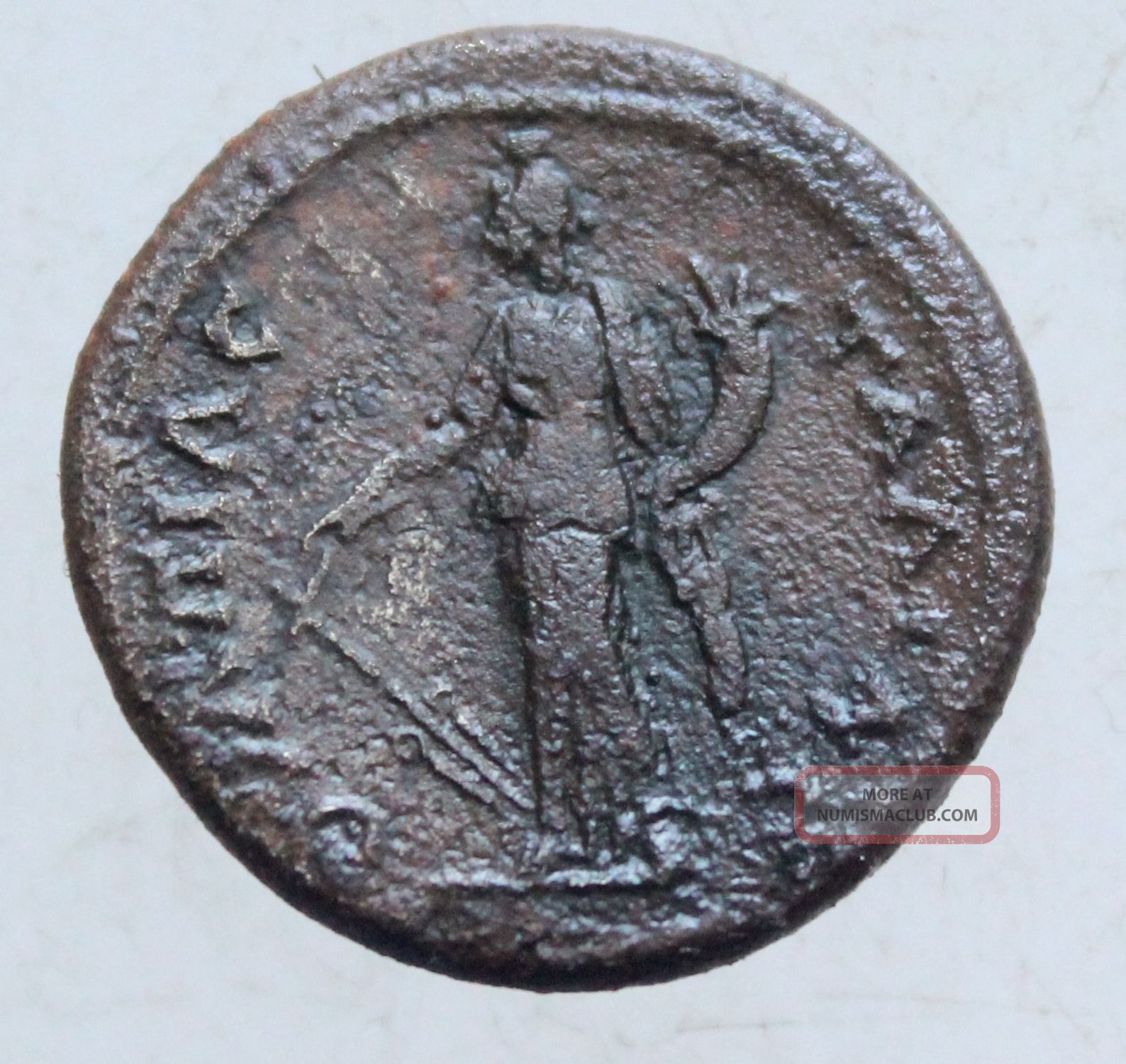 L6 Faustina Junior Thrace Pautalia Rs Tyche Ae22mm Coins: Ancient photo