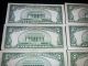 $5 Bill Silver Certificate Series B Of 1953 Group Of 6 Bills No Holes Small Size Notes photo 9