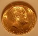 Sweden 1901 Eb Gold 10 Kronor Ngc Ms - 65 Coins: World photo 1