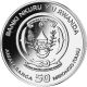 Rwanda 2010 50 Francs Lion Bullion Fabulous 15 1oz Bu Silver Coin Africa photo 1