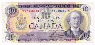 1971 Canada Ten Dollars Note - P88c photo