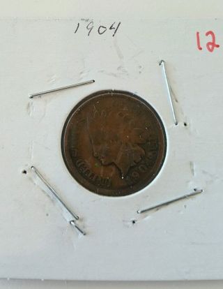 1904 Indian Head Penny photo