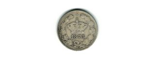 Romania 1873 50 Bani Silver Coin photo
