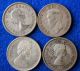 049 80 Silver Canadian Quarters George Vi & Elizabeth Ii You Grade Coins: Canada photo 1