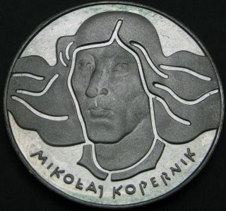 Poland 100 Zlotych 1974 Proof - Silver - Mikolaj Kopernik - 2483 猫 photo