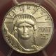 2007 - P Statue Of Liberty $10 Platinum (pcgs Ms69) Platinum photo 1
