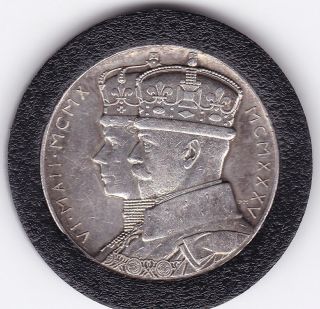 1935 Silver Jubilee - Sterling Silver Medal photo