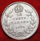 1934 Canada Silver Ten Cents Foreign Coin S/h Coins: Canada photo 1