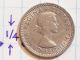Coin Great Britain 1958 Six Pence Cupronickel Fid Def Elizabeth UK (Great Britain) photo 1