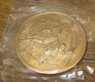 Great Seal Centennial 1782 - 1882 - Large Bronze Medal photo