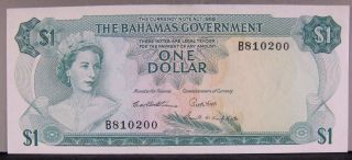 1965 Bahamas,  Monetary Authority Dollar Cu U.  S photo