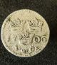 Old Medieval Sweden Coin 1 Ore 1706 Y.  (303) Coins: Medieval photo 1