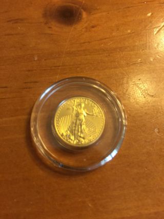 2014 1/10 Oz Gold American Eagle Coin photo