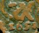 Medieval Spain 1652 (3) Copper Pirate Cob 4 Maravedis Of Felipe (philip) Iv Coins: Medieval photo 1