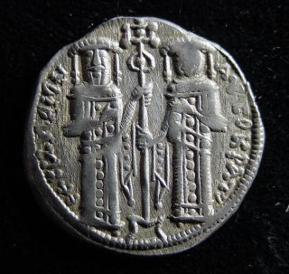 Byzantine.  Silver Miliaresian,  Andronikos Ii Palaiologos,  1282 - 1328 Ad,  Vf photo