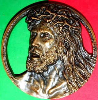 Art/ Imagination / Creativity / ´´jesus´´ - ´´devil´´ / Big Bronze Medal By J.  M. photo