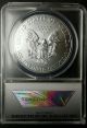 2014 $1 American Silver Eagle Dollar Anacs Ms70 Silver photo 4