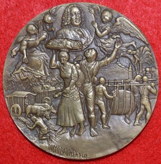 Allusive Medal Liberation Of The Brazil Indians Sending To The World photo