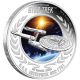 Star Trek - The Series U.  S.  S.  Enterprise Ncc 1701 2015 1oz Silver Proof Australia photo 1
