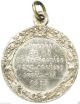 Rare 1909 Antique Medal Pendant From The Beatification Of Saint Joan Of Arc Exonumia photo 2
