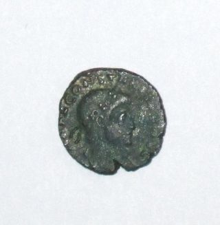 Constantius Ii As Augustus—unusual Obverse Legend—ancient Roman Coin—c.  Ad 340 photo