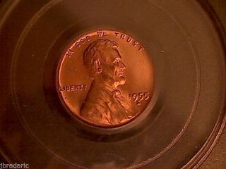 1955 - S Lincoln Cent,  Pcgs Graded Ms66 Rd 0928 photo