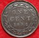 1892 Canada One Cent Foreign Coin S/h Coins: Canada photo 1