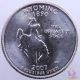 2007 D State Quarter Wyoming Bu Cn - Clad Us Coin Quarters photo 2