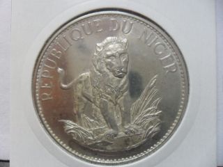 Niger - 10 Francs 1968 (proof Silver) photo
