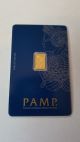 Pamp Suisse 1 Gram.  9999 Gold Bar Fortuna With Assay Certificate Sku26583 Gold photo 2