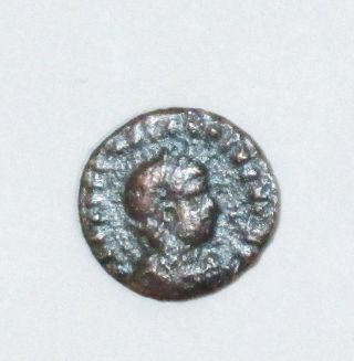 Constantius Ii Caesar—ancient Roman Bronze Coin—2 Soldiers 2 Standards—c.  Ad 330 photo