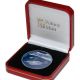 2016 British Antarctic Territory Emperor Penguin Titanium $5 Coin W/box & Australia & Oceania photo 1
