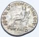 Authentic Trajan (ad 98 - 117),  Ar Silver Denarius,  Rome Rv.  Fortuna - C118 Coins: Ancient photo 1