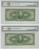 Shanghai,  China 1928 $10 Dollars Bank Note P 197e & 197h Certified 63 Epq By Pmg Asia photo 1