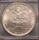 1910 Mexico Silver Peso Icg Ms 60 Details UK (Great Britain) photo 3