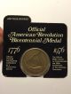 Coin Official American Revolution Bicentennial Medal 1776 - 1976 Gen John Stark Exonumia photo 1