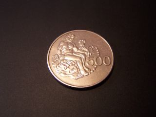 Cyprus 1975 Hercules Unc Commemorative Copper Nickel Coin In Plastic Capsule. photo